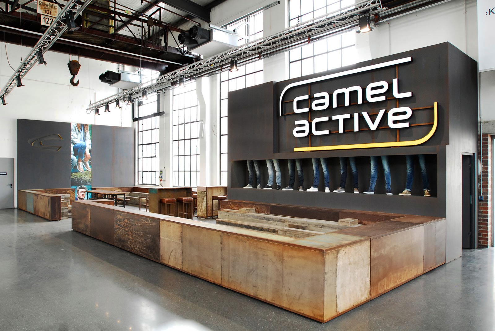 Camel Active Gallery Shoes Messestand