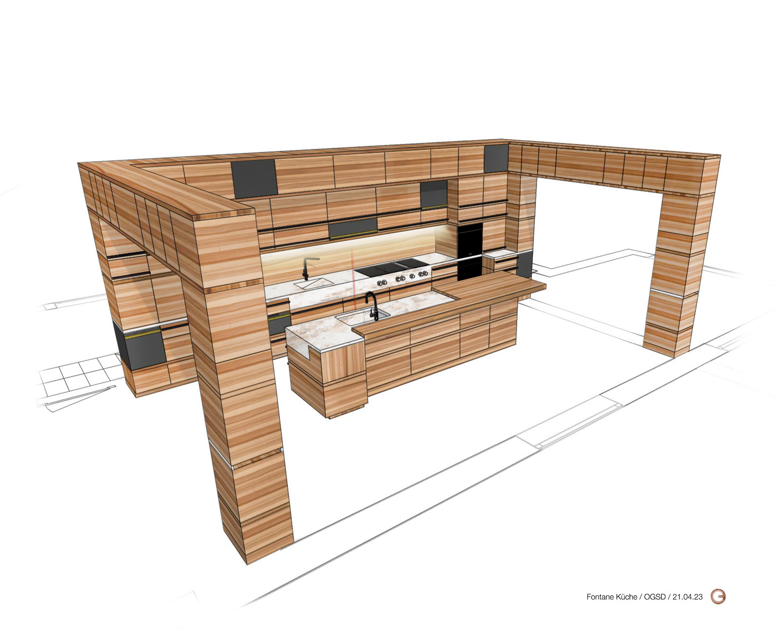 scetch rendering
